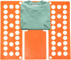 2 Pack Shirt Folding Board Adult ABS T Shirt Folder Clothes Folding Board Laundry Folder Boards Fast Foldable Laundry Organizer Liner Sorter Fold Helper For Adults Children Travel Home Dorm