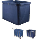 Laundry basket liner, Laundry cart liner bag,Replacement Liner Bag For Rectangular, Oxford Cloth Storage Bags For 400L Commercial Basket Trolley, For, Hotel, Cleaning Car(A)