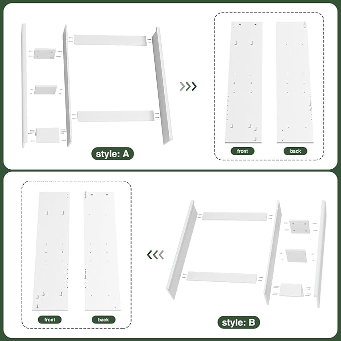 31" W Over The Toilet Storage Cabinet with Fluted Door, White Bathroom Organizer with Adjustable Shelf, 67''H Tall Toilet Paper Holder Stand Wave Door for Restroom, Laundry Room