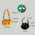 UKJENT Egg Collecting Basket, 7 Pouches Large Chicken Egg Gathering Basket, Machine Washable, Hold Different Size Eggs Collection Carrier Bag, Duck Goose Quail Fresh Eggs Collector, Farm & Home Use
