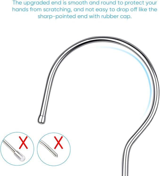 Fayleeko 10 Pack Wire Coat Hangers - Strong, Heavy Duty Stainless Steel Metal Hangers, 16.5 Inch Ultra Thin, Space Saving