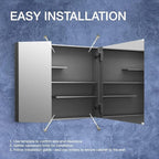 Kohler 81146-DA1 Maxstow Frameless Surface Mount Bathroom Medicine Cabinet, 30 in. W x 24 in. H, Dark Anodized Aluminum