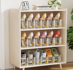 Shoe Slots Organizer for Closet, Shoe Stacker Organizer Double Layer Stack Shoe Rack, Shoe Display Shelf 50% Space Saver Storage Holder for Closet, 36 PACK