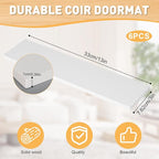 6pcs Medicine Cabinet Shelf Replacement 13inch Wooden Medicine Cabinet Shelves Wooden Bathroom Cabinets Shelves for Living Room Bathroom Kitchen Wall Mounted Medicine Cabinets (White)