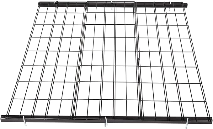 Garage Lifting Storage Rack, 300lbs Adjustable Overhead Garage Storage Rack Heavy-duty 4x4 FT Garages Ceiling Storage Lift Max. Adjustable Height 79in (Satin Black 300Lbs)