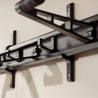 CyclingDeal Bike Wall Mount Rack - Adjustable Indoor Outdoor Storage Vertical Cycling Hook Hanger Organiser - Safe & Secure for Storing MTB Road Bicycles in Garage or Home - Upgraded 3 Bikes