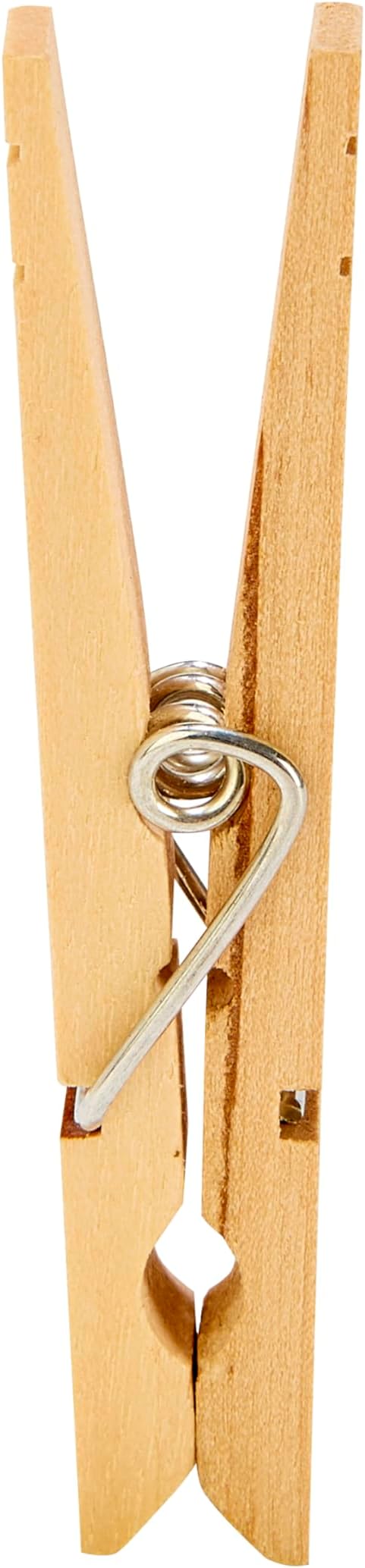 48 Count Birch Wood Clothespins, Natura