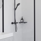 hansgrohe AddStoris Corner Basket in Matte Black 1-inch Accessories in Matte Black, 41741670