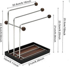 Dish Rag Holder-Sponge Rack-Kitchen Rag Holder-for Storing Sponge Brushes,Soap and Rags
