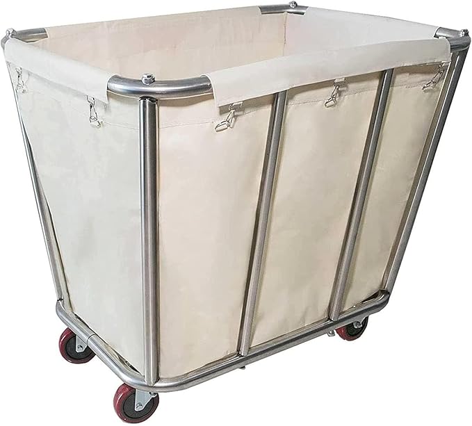 Laundry basket liner, Laundry cart liner bag,Removable Replacement Cart Bag, Commercial bags, High Capacity Oxford Cloth Cleaning(B)