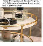 Gold Storage Rack, Bathroom Table Shelf, Perfume Tray, Beautiful Appearance, Super Capacity, Complete Your Daily Storage (QS-20-1) (QS-19-1)
