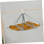 PRETYZOOM Multi-Functional Breathable Mesh Drying Rack Flat Clothes Dryer for Sweaters and Laundry Portable Hanging Net for Indoor/Outdoor Use Adjustable and Foldable Design