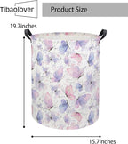 Butterfly Baby Laundry Basket Kids Hamper Animal Toy Storage Bin for Boys Room Decor Baby Nursery Hamper Gift Baskets for Bedroom Bathroom(Fancy Butterfly)