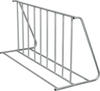 MyGift Large Metal Double-Sided Grid Bike Rack Stand, Freestanding Bicycle Storage Holder for Garage or Outdoor Parking with 6-Bicycle Capacity