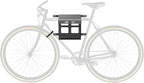 Mount-It! Bike Wall Mount Rack with Shelf and Hooks, Horizontal Indoor Bike Rack Garage Home, Space Saving Wall Mounted Hanger for a single Road, Mountain or other Bicycle with Extra Storage, Black