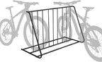 MyGift Large Metal Double-Sided Grid Bike Rack Stand, Freestanding Bicycle Storage Holder for Garage or Outdoor Parking with 6-Bicycle Capacity