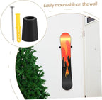 Garage Ski -Mounted Snowboard Hanger Secure Mounting Material Ski Storage Rack Holder