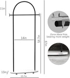 Freestanding Coat Rack with Marble Base Heavy Duty Clothes Rack Stand for Entryway, Bedroom, Living Room, Boutiques-67''H