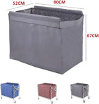 Laundry Cart Basket Replacement Liner - Waterproof Removable Oxford Cloth Liner for Commercial Use, Large Capacity for Laundry and Hotel Cleaning