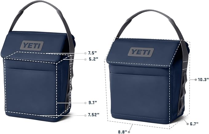 YETI Daytrip 6L Insulated Soft Cooler Lunch Bag, Black