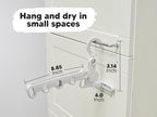 GorillaLine Go - Folding Clothes Drying Rack - Travel Essentials for Laundry - Portable and Collapsible with Hook - Clothes Rack Cruise Ship Essentials, RV, Traveling and Small Room