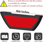 Universal Pot Lid Organizer for Cabinet - Upgraded Patented Niceyos 3 Pack Inside Cabinet Door Wall Mount Pan Top Storage Organizer Rack Holder for Kitchen, Fits 6" to 13" (Black)
