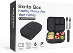 Lunch Box Kids,Bento Box Adult,Leakproof Lunch Containers for Adults/Kids/Toddler,1200ML-4 Compartments bento Lunch box with Utensil,Microwave & Dishwasher & Freezer Safe (Dark Gray)