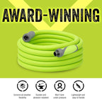 Flexzilla Garden Lead-in Hose with SwivelGrip, 5/8 in. x 10 ft., Lightweight All-Weather Water Hose, Durable and Flexible, Leak-Free Connections