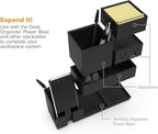 Bostitch Office Konnect Pencil Cup Desk Organizer, Pen Cup, Black (Pack of 12)