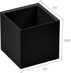 Bostitch Office Konnect Pencil Cup Desk Organizer, Pen Cup, Black (Pack of 12)