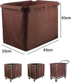400L Shopping Bag - Commercial Laundry Cart Replacement Liner Bags, Removable Waterproof Liner Bag For Rolling Laundry Basket Replacement Bags(#A)