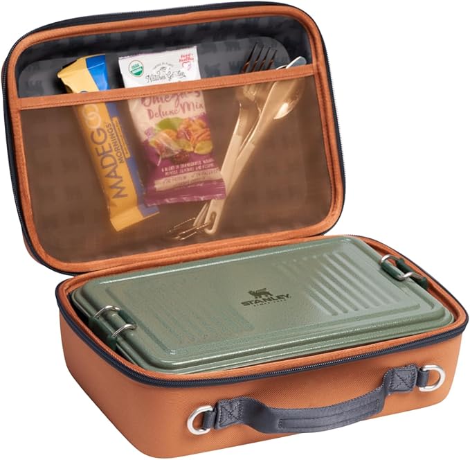 STANLEY All Day Mini Lunch Box | 4.2-quart | EVA Insulated Lunch Bag | Crush Resistant | Adjustable Strap | BPA-Free | Toast