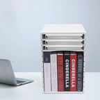 LOYALHEARTDY Vertical Desktop Sorter, 11 Adjustable, Letter-Size Compartments, PVC Organizer for Home Office and Classroom