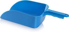 New Star Foodservice 34462 Polycarbonate Plastic Utility Ice Scoop. Blue, 64-Ounce