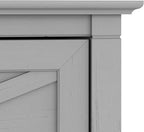 Bush Home Key West 2 Drawer Lateral File Cabinet in Cape Cod Gray, Document Storage for Home Office, Accent Chest with Drawers