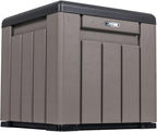 LIFETIME Outdoor Storage Cube Deck Box for Package Delivery, Patio Furniture Cushions, Garden Tools, Pool Accessories, 25 Gallon