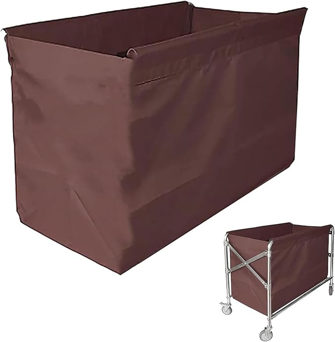 Removable Laundry Cart Liner Bag, Durable Oxford Cloth Storage for Rolling Basket Organization