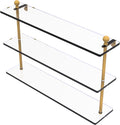Mambo Collection Triple Tiered Glass Shelf