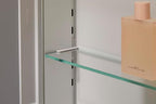 Kohler 55064-NA Embark Slim Medicine Cabinet Mirror, Adjustable Shelves with Mirrored Doors, 30 in. W x 26 in. H