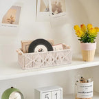 2 Pack Macrame Storage Baskets Boho Decor Basket Handmade Woven,Toilet Paper Storage Basket,Small Baskets For Organizing,Bathroom Organizers And Storage,Bathroom Counter Organizer, Ivory