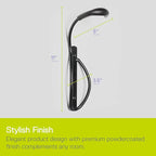 Delta Cycle Leonardo Bike Rack Garage Wall Mount Storage, Elegant Vertical Hanger Hook Design Provides Easy Bicycle Storage Access, Bike Wall Mount Rack Holds Any Bike Up to 40 lbs, Fat Tire Option