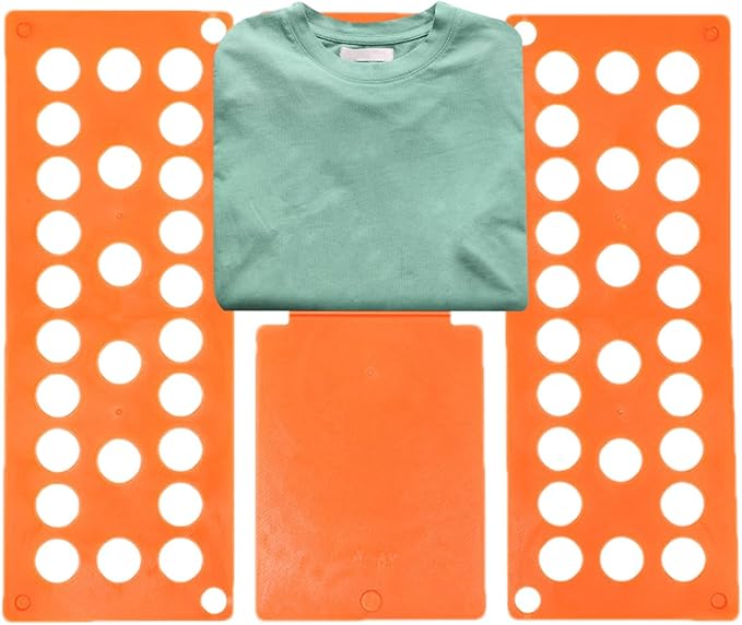 Shirt Folder Board, Laundry Sorter Helper Liner, Clothes Folder Folding Board, Laundry Organizer for Home Dorm Travel Adults Clothing