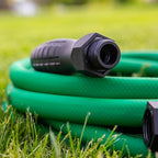 Flexzilla Colors SwivelGrip Garden Hose 5/8 in. x 50 ft., Lightweight All-Weather Water Hose, Durable and Flexible, Leak-Free Connections, Forest Green