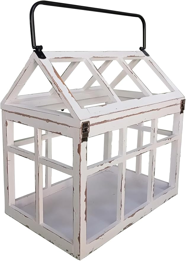 Abitte ANE-702-WH Garden Goods App, Garden House, Large, 15.2 x 9.6 x 14.2 inches (38.5 x 24.5 x 36 cm)