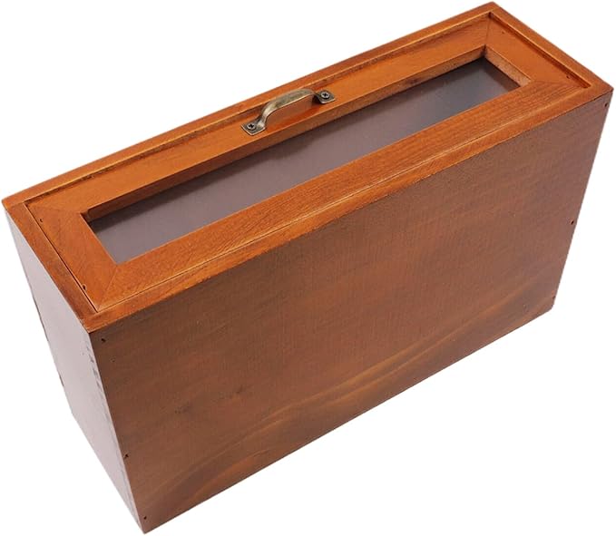 Wood Desk Organizer with File Organizer Office Home Toiletries Supplies Vanity with Drawers Vintage Metal Drawer Pulls Office