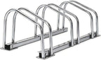 Bike Floor Stand, Freestanding Bike Parking Rack for Garage, Heavy Duty Bicycle Storage Organizer Fit 22-28" Wheels & 2.2" Tire Width,Indoor Outdoor Bike Storage Stand for Home, Apartment, Bike Shop