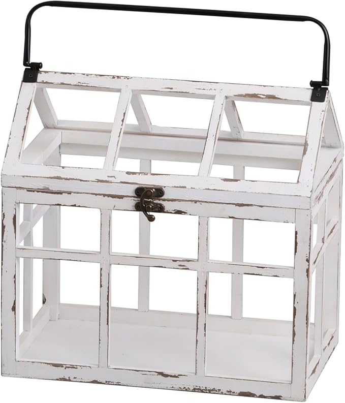 Abitte ANE-702-WH Garden Goods App, Garden House, Large, 15.2 x 9.6 x 14.2 inches (38.5 x 24.5 x 36 cm)