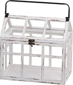 Abitte ANE-702-WH Garden Goods App, Garden House, Large, 15.2 x 9.6 x 14.2 inches (38.5 x 24.5 x 36 cm)