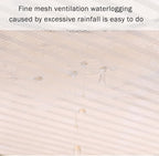 Herb Drying Rack, 3 Layer Foldable Hanging Mesh Net with Zipper, Collapsible Food Drying Fish Hanging Basket Dryer Net for Buds, Fruits, Vegetables, Herbs, Fish, Clothes, Doll(Size:M)
