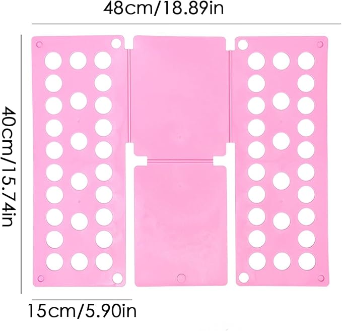 Shirt Folding Board, T Shirt Clothes Folder Board Laundry Sorter Helper Liner - Shirts Folding Boards Laundry Organizer Easy and Fast for Kid and Adult - Foldable Tool for Home Storage